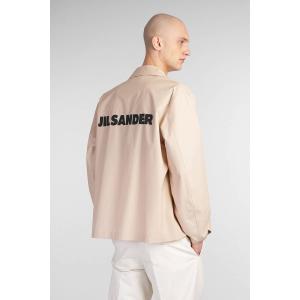 Giacca Casual Blouson 03 in Cotone Beige