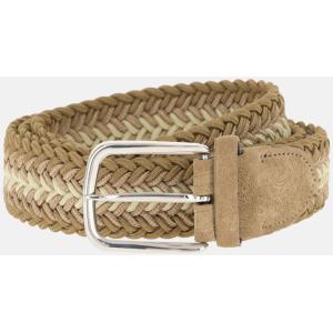 Boggi, Cintura Intrecciata Misto Viscosa, Uomo, Beige, Taglia: 85