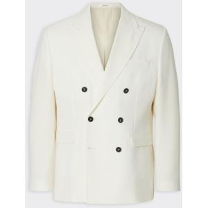 Selected Homme Blazer Reg Beck Wool Blend Egret