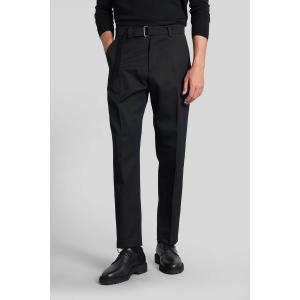 Pantalone Virgil drill in Lana Nera