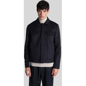 Giacca Casual Dani in Lana Blu