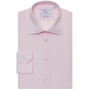 Camicia permanent rosa, slim verona francese