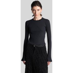 T-Shirt Ersilia in Cotone Nero