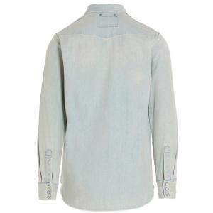 Camicia In Denim Slavato Golden Goose Blu Taglia L Golden Goose  Taglia L