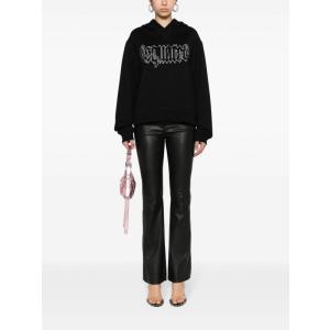 Felpa Con Cappuccio In Cotone Con Logo Dsquared2 Nero Taglia M Dsquared2  Taglia M