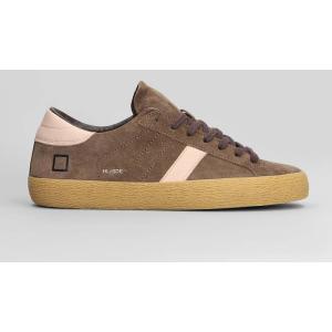 Sneakers Hill Low Suede in pelle e camoscio Taupe