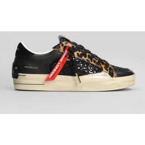 Sneakers Sk8 Deluxe in Pelle Nera