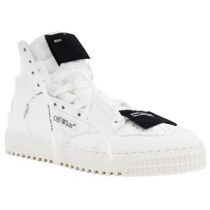 Sneakers In Pelle E Tela Off-white Bianco Taglia 42 Off-white Taglia 42