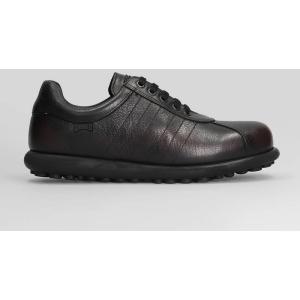 Sneakers Pelotas ariel in Pelle Nera