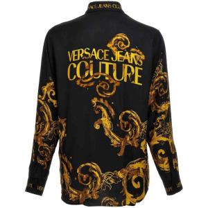 Camicia Barocca Versace Jeans Couture Nero Taglia 50 Versace Jeans Couture  Taglia 50