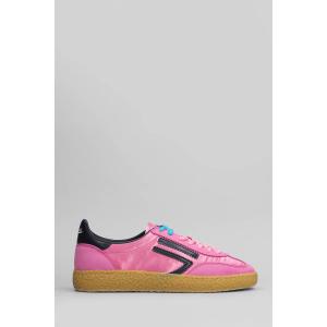 Sneakers Wild Strawberry in Camoscio e Tessuto Fucsia