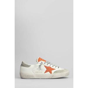 Sneakers Superstar in pelle e camoscio Bianco