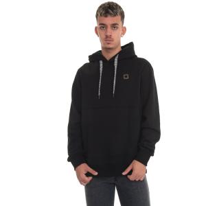 D.A.T.E. Felpa con cappuccio HOODIE SOFT CAMEL Nero Cotone Uomo