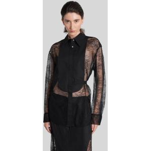 Camicia  in Poliammide Nera