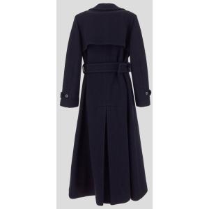 Cappotto Doppiopetto Lardini In Lana Lardini Blu scuro Taglia 46 Lardini  Taglia 46