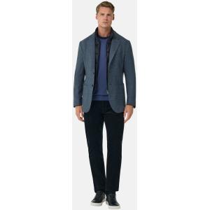 Boggi, Giacca Pettorina Diagonale, Donna, Blu, Taglia: 44