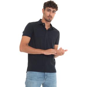 Tommy Hilfiger Polo in jersey Blu Cotone Uomo
