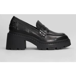 Mocassini Nikla in Pelle Nera
