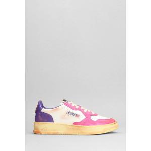 Sneakers Sup Vint in Pelle Bianca