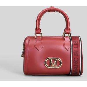 Borsa a spalla Flat Estrella in Gomma Rossa