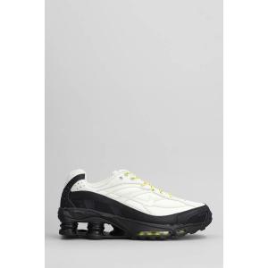 Sneakers Shox Ride 2 in pelle e tessuto Bianco