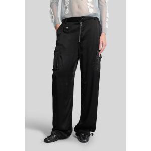 Pantalone in viscosa Nera