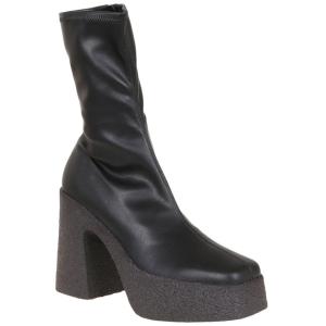 Stivaletti In Similpelle Con Zeppa Stella Mccartney Nero Taglia 39 Stella Mccartney  Taglia 39