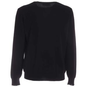 Maglia Nera Con Intarsio Logo Dsquared2 Nero Taglia XXL Dsquared2 Taglia XXL