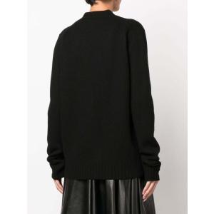 Cardigan In Lana Jil Sander Nero Taglia 34 Jil Sander Taglia 34