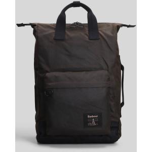 Zaino Fiels wax in Cotone Marrone