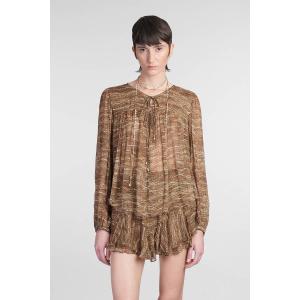 Topwear Advika in viscosa Khaki