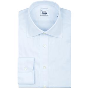Camicia non iron azzurra, regular basel francese