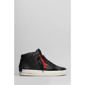Sneakers Sk8 Deluxe Mid in Pelle Nera