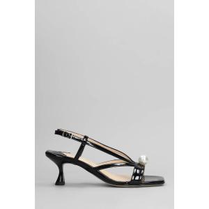 Sandali  in Vernice Nera