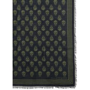 Sciarpa Da Motociclista Con Teschio Alexander Mcqueen Nero Taglia onesize Alexander Mcqueen Taglia onesize