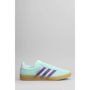 Sneakers Gazelle Indoor in Camoscio Verde