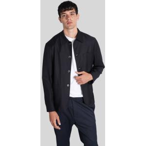 Giacca Casual Visal in Lana Blu