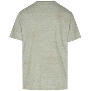 T-shirt In Cotone Grigio Golden Goose Grigio Taglia L Golden Goose  Taglia L