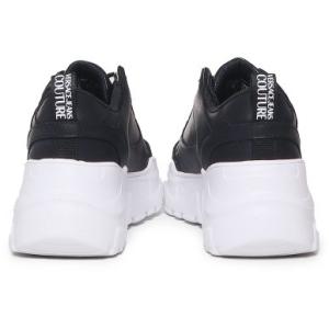 Sneakers  In Pelle Versace Jeans Couture Nero Taglia 39 Versace Jeans Couture  Taglia 39