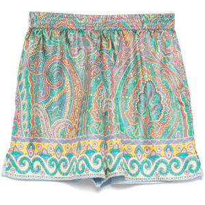 Shorts con stampa paisley