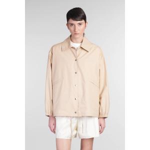 Giacca Casual Blouson 01 in Cotone Beige
