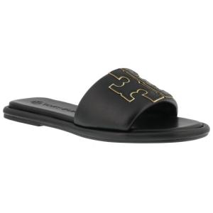 Sandali Slider In Pelle Tory Burch Nero Taglia 6 Tory Burch Taglia 6