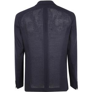 Single Breasted Blazer Tagliatore Blu Taglia 56