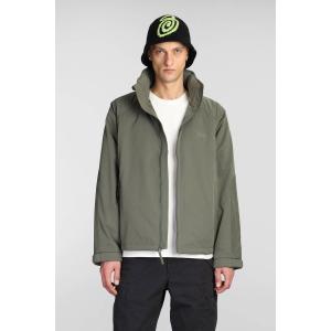 Giacca Casual  in Nylon Verde