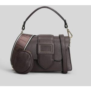 Borsa a spalla Kourtney S Do in ecopelle Marrone