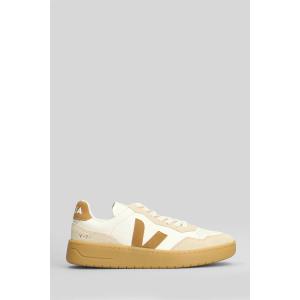 Sneakers V-90 O.T in pelle e camoscio Bianco