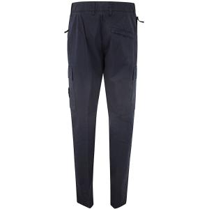 Regular Tapered Trousers Stone Island Blu Taglia 36
