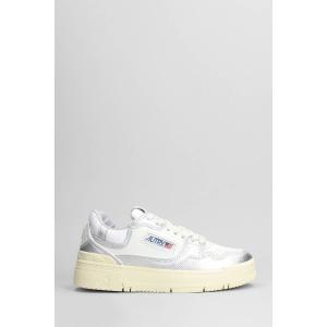 Sneakers Clc Low in Pelle Bianca