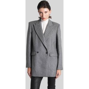 Blazer Nimi in Lana Grigia