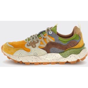 Flower Mountain Sneakers Yamano 3 Uni Suede-Nylon Ocher/Orange§/Beige